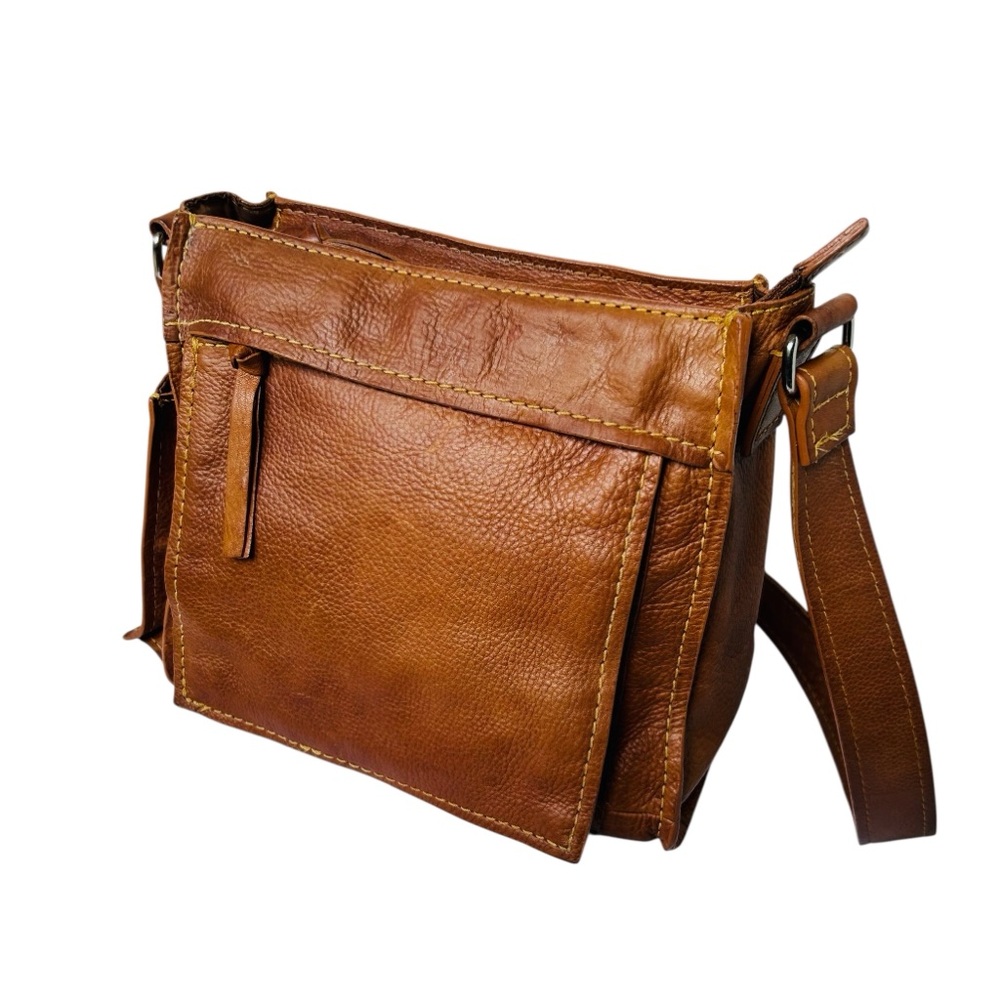 Wilsons Leather Brown Crossbody Bag